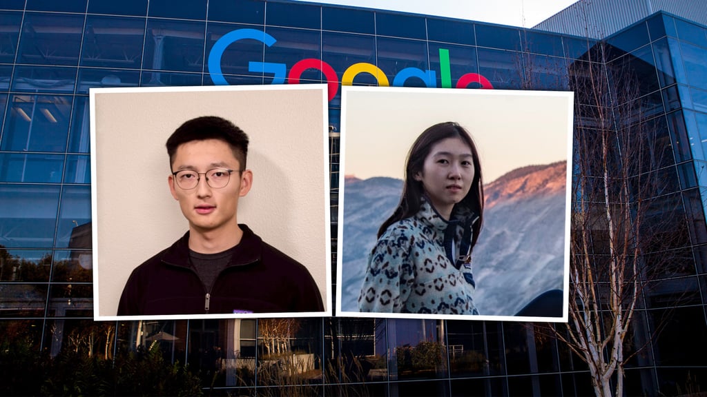 Google worker Chen Liren (left) was charged with first-degree murder in the beating death of his wife, Yu Xuanyi (right), whose body was discovered on January 16 at their home in California. Photo: SCMP composite/Shutterstock/LinkedIn