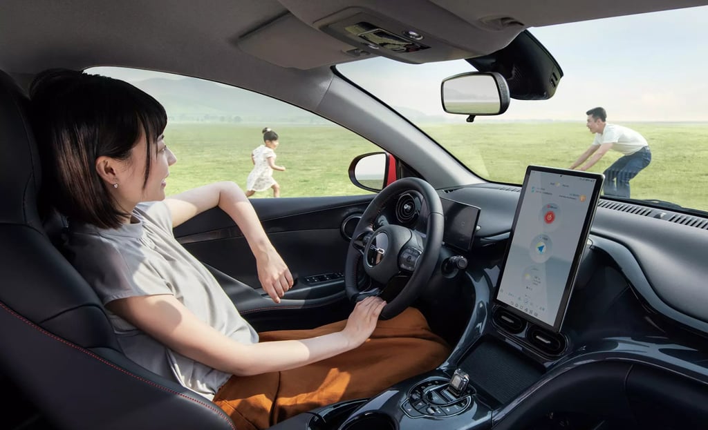 The interior of BYD’s e2 Honor Edition. Photo: BYD The interior of BYD’s e2 Honor Edition. Photo: BYD