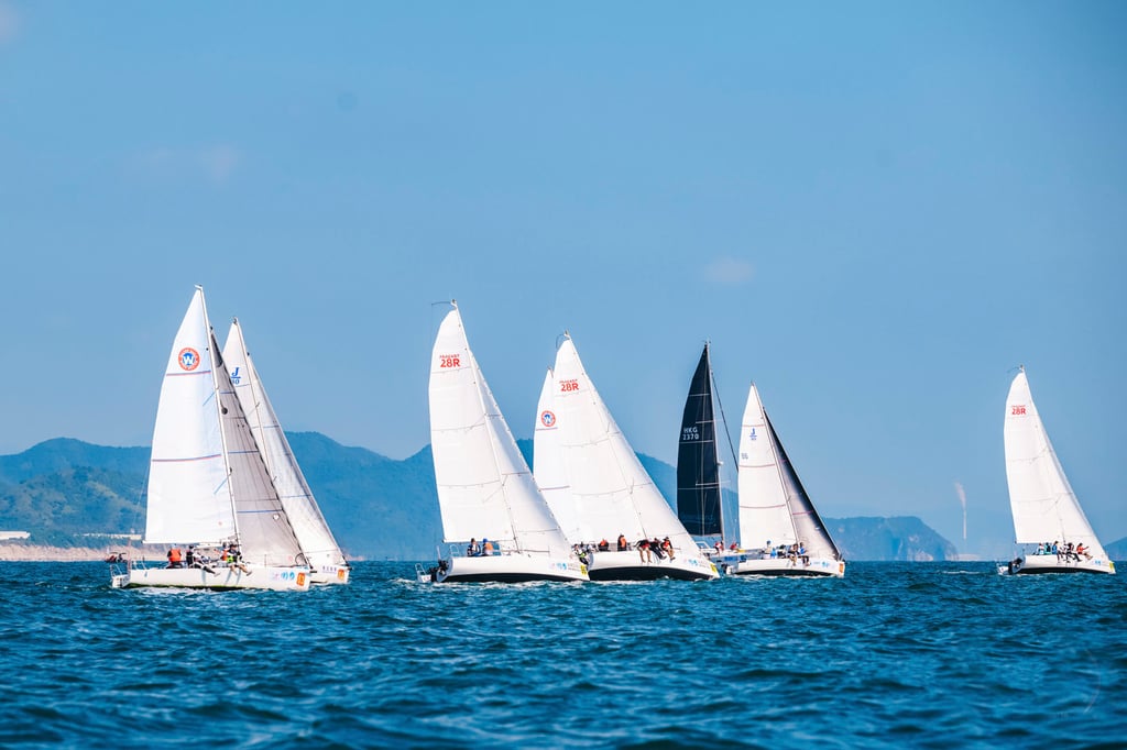 Daya Bay has hosted the China Cup International Regatta for 15 editions, the largest and most influential international sailing event in the Asia-Pacific region. Photo: Zhu Hongbo Daya Bay has hosted the China Cup International Regatta for 15 editions, the largest and most influential international sailing event in the Asia-Pacific region. Photo: Zhu Hongbo