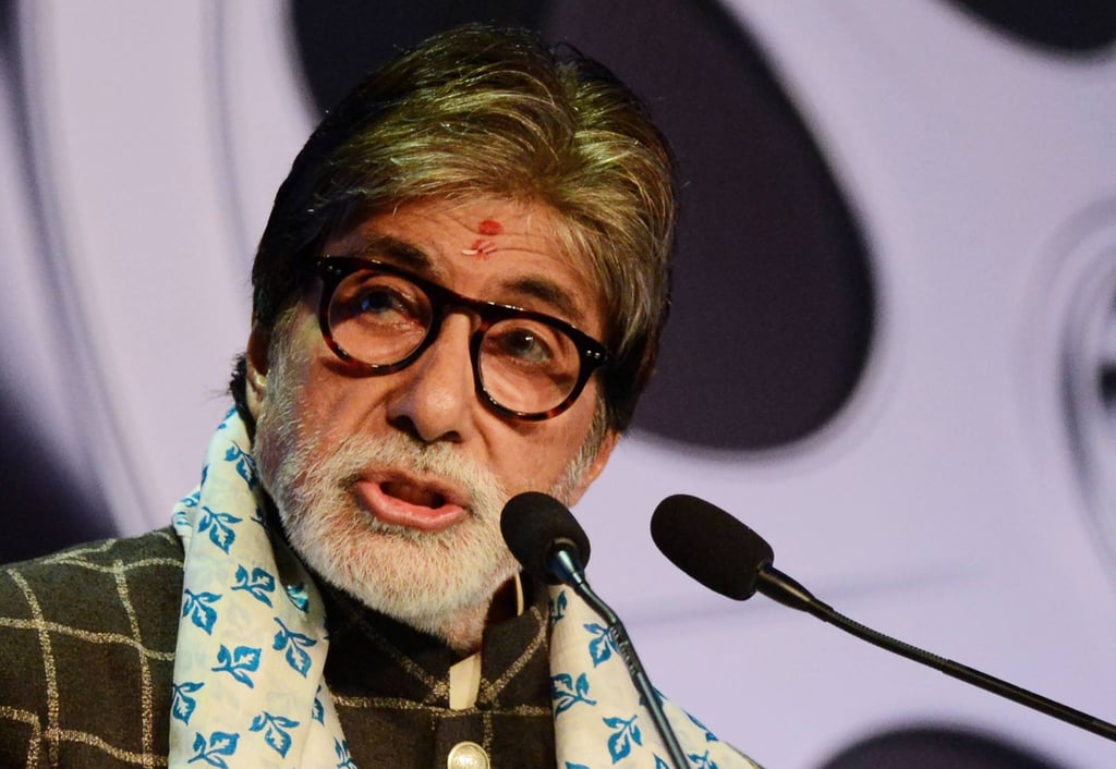 Bollywood actor Amitabh Bachchan. Deepfakes featuring his likeness circulated on social media last year attempting to sway voters in state elections. Photo: AFP