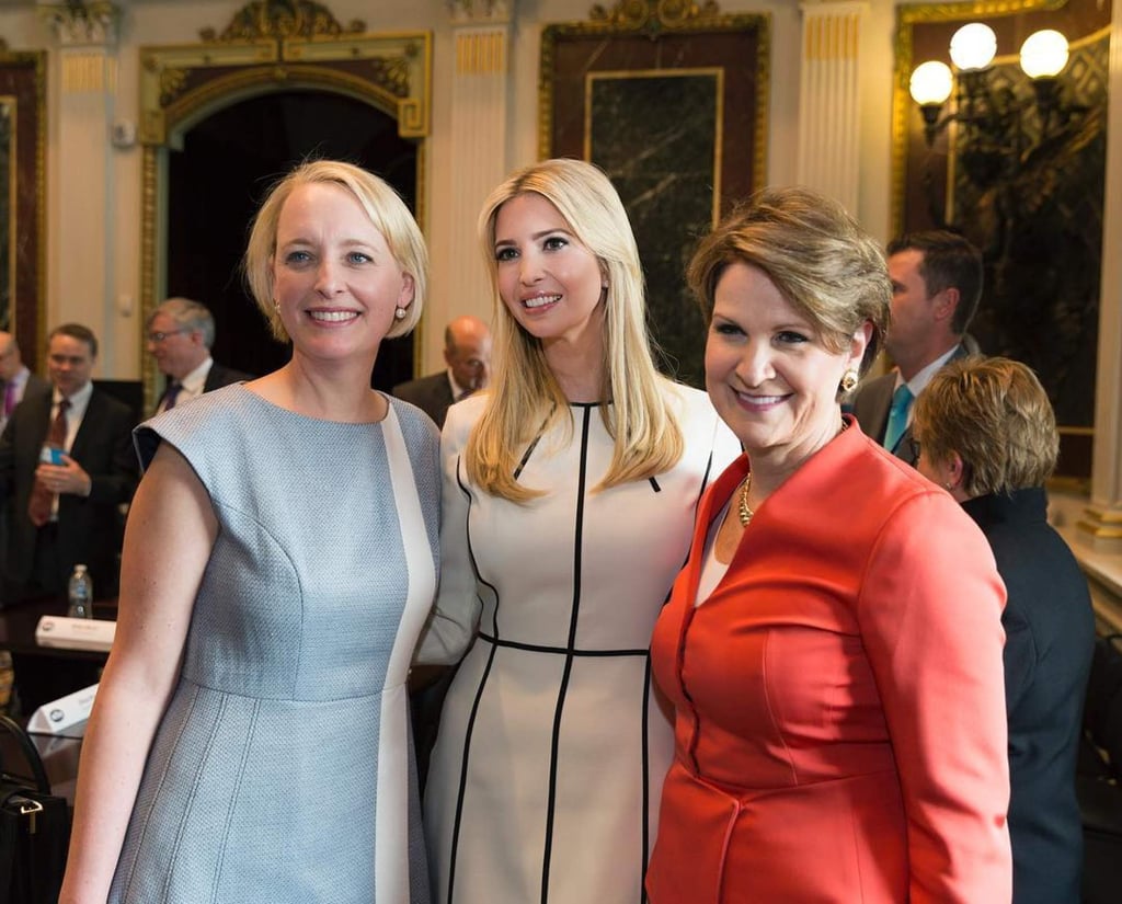 Ivanka Trump s post White House style transformation since distancing herself from Donald Trump she s ditched safe Gucci and Burberry fits for fun looks while hanging with Kim K and Anant Ambani South