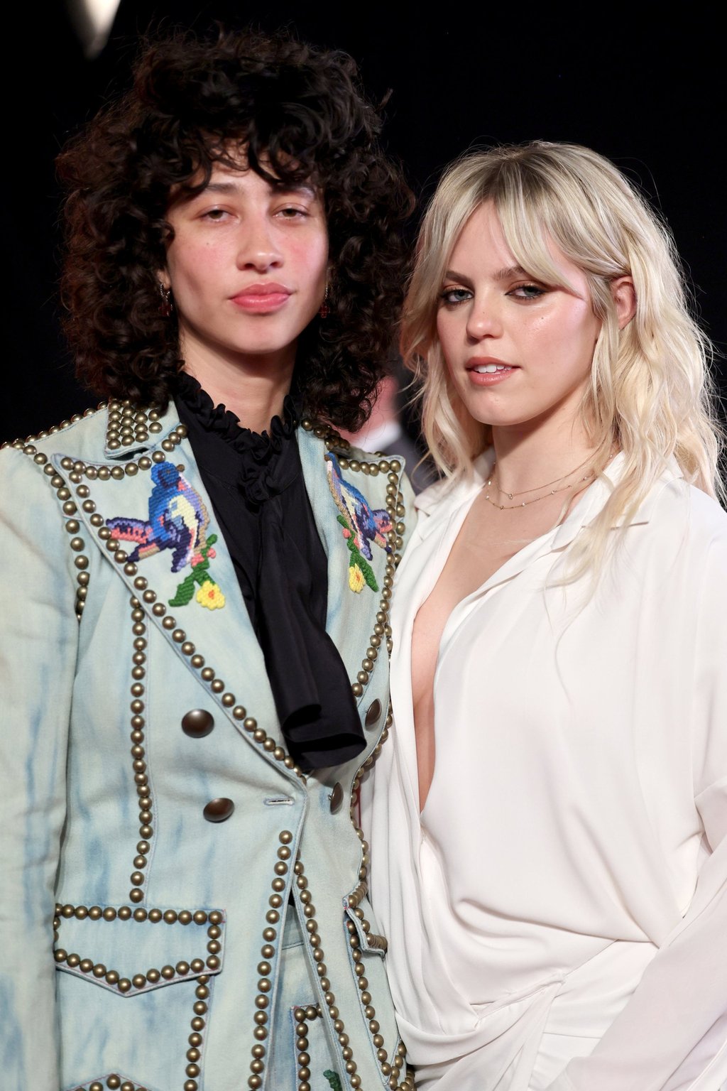 Towa Bird and Reneé Rapp attend the 2024 Vanity Fair Oscar party hosted by Radhika Jones at Wallis Annenberg Center for the Performing Arts on March 10, in Beverly Hills, California. Photo: Getty Images for Vanity Fair Towa Bird and Reneé Rapp attend the 2024 Vanity Fair Oscar party hosted by Radhika Jones at Wallis Annenberg Center for the Performing Arts on March 10, in Beverly Hills, California. Photo: Getty Images for Vanity Fair