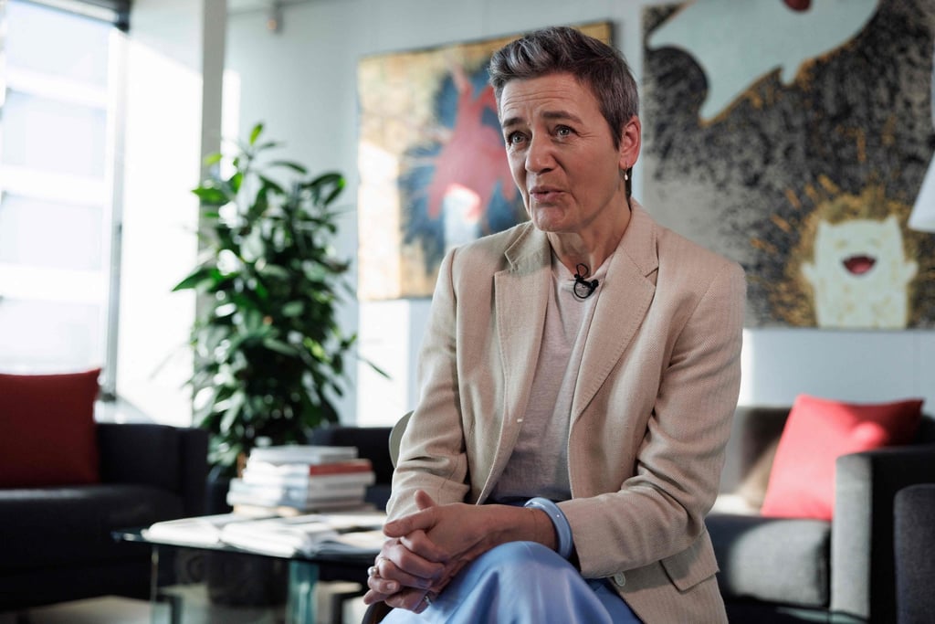 Margrethe Vestager is the European Commission’s digital chief. Photo: AFP Margrethe Vestager is the European Commission’s digital chief. Photo: AFP