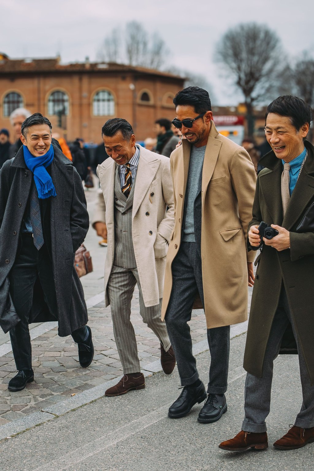 Well-dressed men are a fixture at Pitti Uomo, in Florence, Italy. Well-dressed men are a fixture at Pitti Uomo, in Florence, Italy.