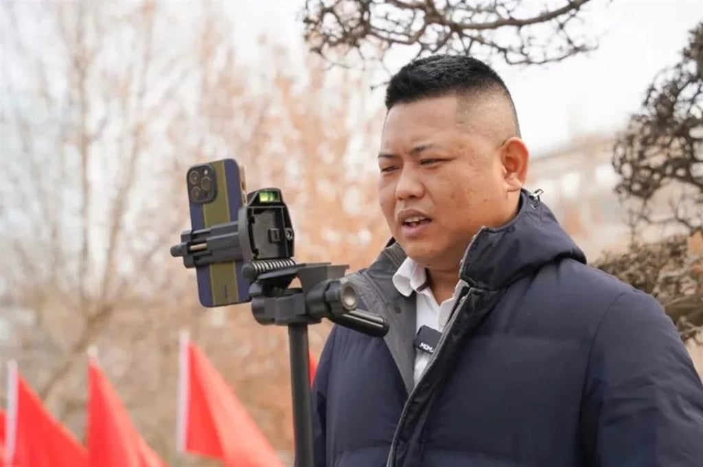 Zhou Shipeng, above, took up his role as a matchmaker after failing to find love himself. Photo: Hebei Youth Daily