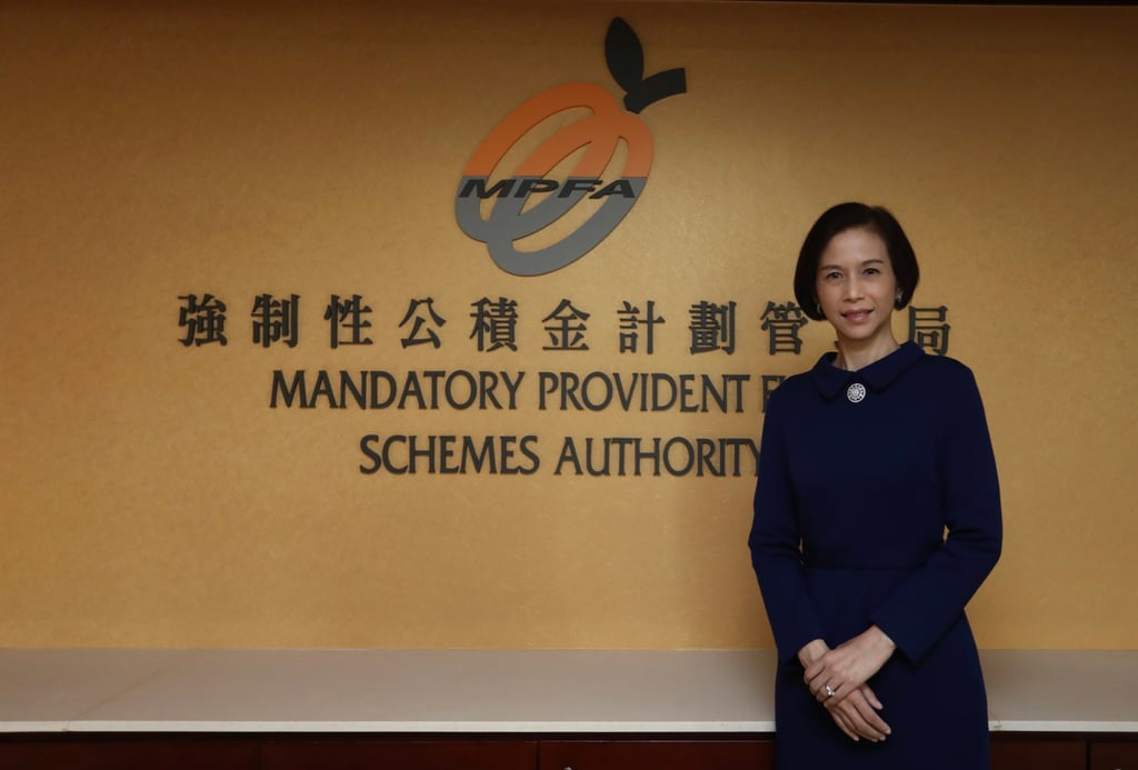The eMPF Company will monitor the platform’s cybersecurity system and set up backup data centres to make sure that MPF schemes are not affected by the data migration, MPFA Chairwoman Ayesha Macpherson Lau says. Photo: Jonathan Wong The eMPF Company will monitor the platform’s cybersecurity system and set up backup data centres to make sure that MPF schemes are not affected by the data migration, MPFA Chairwoman Ayesha Macpherson Lau says. Photo: Jonathan Wong