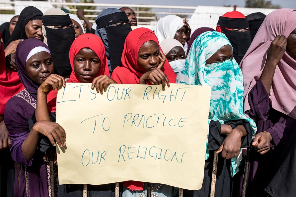 The issue has divided the tiny West African nation for months. Photo: AFP The issue has divided the tiny West African nation for months. Photo: AFP