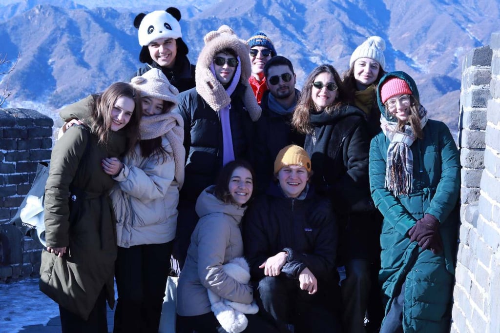 European students on the Seeds for the Future programme visit Beijing’s Great Wall of China as part of the cultural events during January’s educational trip organised by Huawei Technologies.