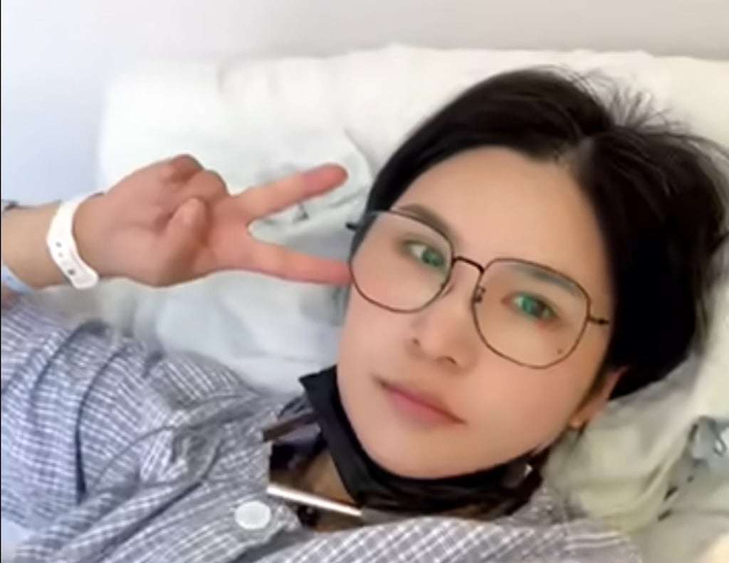 The mature cosplaying influencer says she will not let her cancer diagnosis dim her spirit. Photo: Bilibili The mature cosplaying influencer says she will not let her cancer diagnosis dim her spirit. Photo: Bilibili