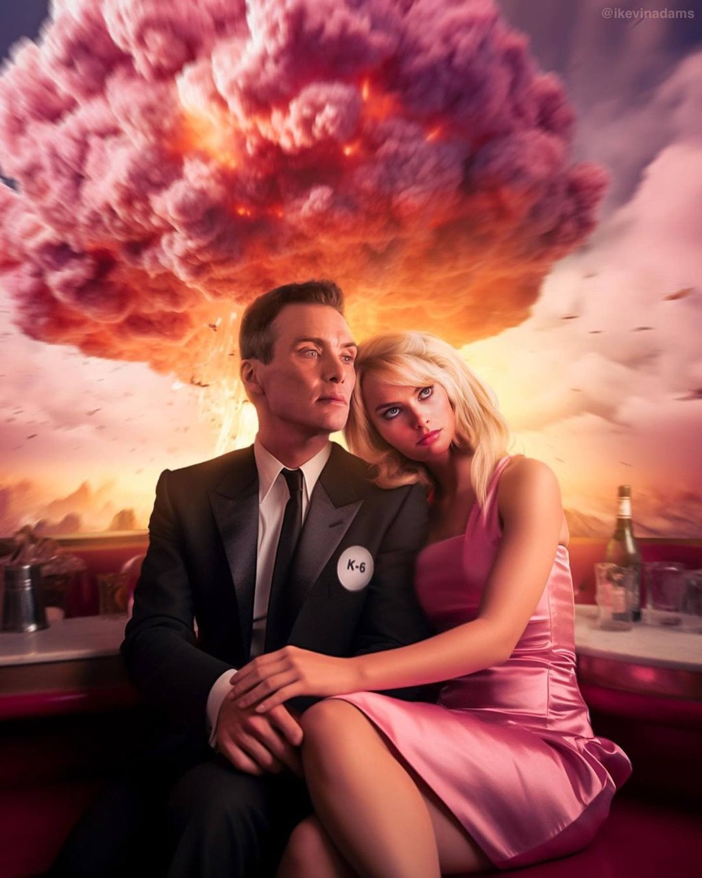 “Barbieheimer” was the cinematic event of 2023, spawning plenty of memes and photo edits like this one. Photo: @ikevinadams/Instagram “Barbieheimer” was the cinematic event of 2023, spawning plenty of memes and photo edits like this one. Photo: @ikevinadams/Instagram