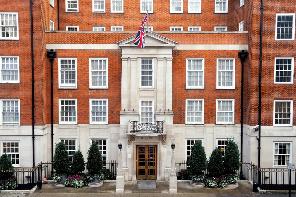 Kate Middleton had her abdominal surgery at The London Clinic. Photo: The London Clinic