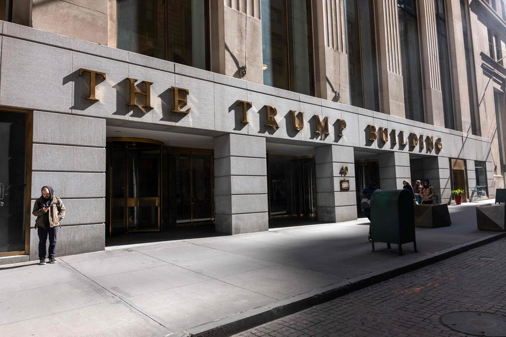 40 Wall Street, a Trump-owned building, stands in downtown Manhattan. Photo: AFP 40 Wall Street, a Trump-owned building, stands in downtown Manhattan. Photo: AFP