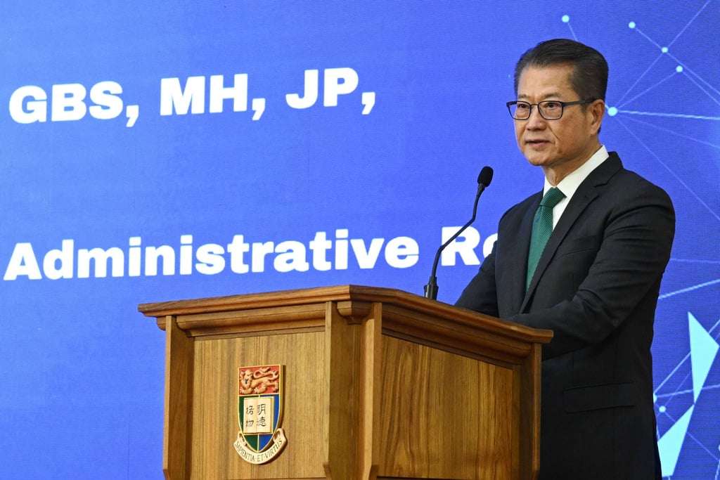 Financial Secretary Paul Chan says the world should commit to a green and sustainable future. Photo: Handout Financial Secretary Paul Chan says the world should commit to a green and sustainable future. Photo: Handout
