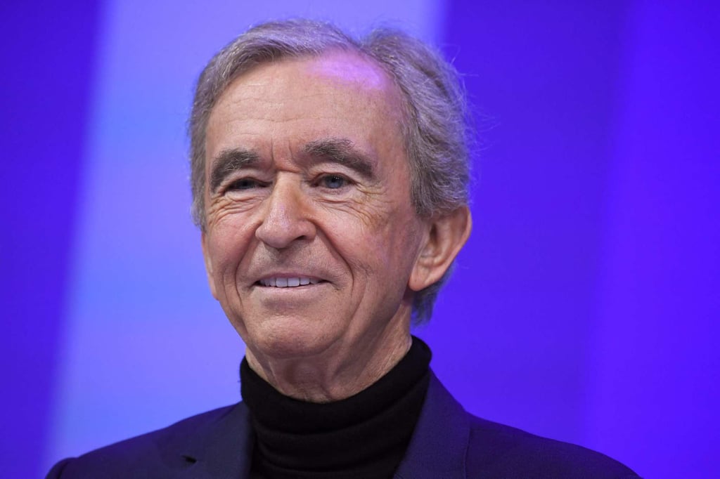 French luxury group LVMH chairman and chief executive Bernard Arnault attends an LVMH event at the Vivatech technology start-ups and innovation fair in Paris, in June 2022. Photo: AFP French luxury group LVMH chairman and chief executive Bernard Arnault attends an LVMH event at the Vivatech technology start-ups and innovation fair in Paris, in June 2022. Photo: AFP