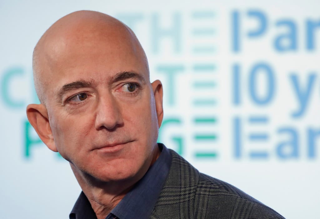 Amazon CEO Jeff Bezos speaks during his news conference at the National Press Club in Washington, in September 2019. Photo: AP Photo Amazon CEO Jeff Bezos speaks during his news conference at the National Press Club in Washington, in September 2019. Photo: AP Photo