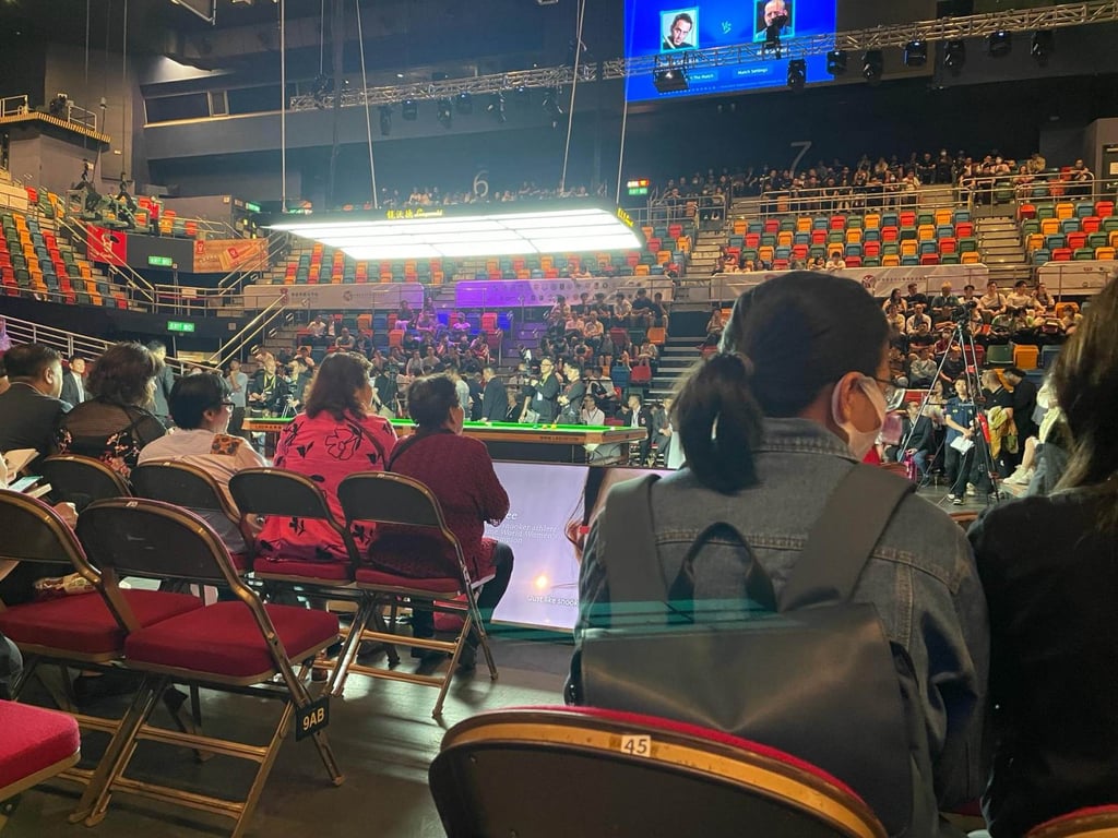 A view from one of the HK$3,380 seats at Queen Elizabeth Stadium. Photo: Mike Chan A view from one of the HK$3,380 seats at Queen Elizabeth Stadium. Photo: Mike Chan
