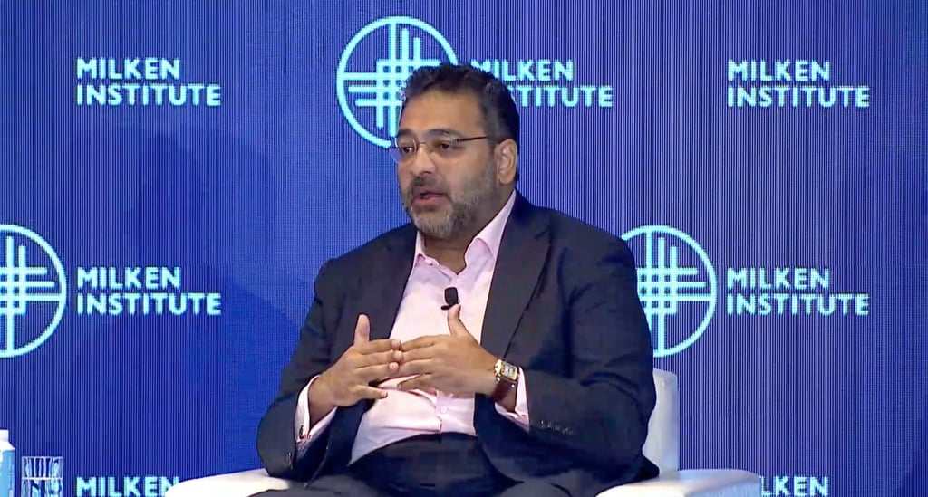 Ganen Sarvananthan, managing partner and head of Asia and the Middle East at TPG. Photo: Milken Institute Ganen Sarvananthan, managing partner and head of Asia and the Middle East at TPG. Photo: Milken Institute
