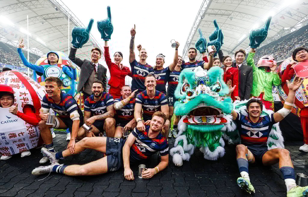 The Hong Kong, China men’s team at the event last year. The Hong Kong, China men’s team at the event last year.