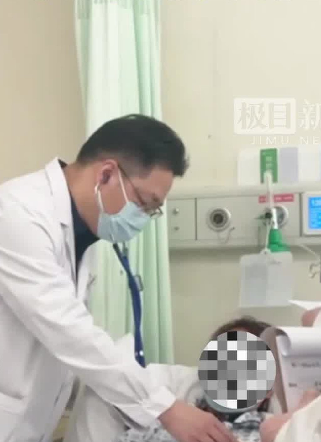 Chen was treated by a pioneering medical team at a hospital in Wuhan, central China. Photo: Douyin Chen was treated by a pioneering medical team at a hospital in Wuhan, central China. Photo: Douyin