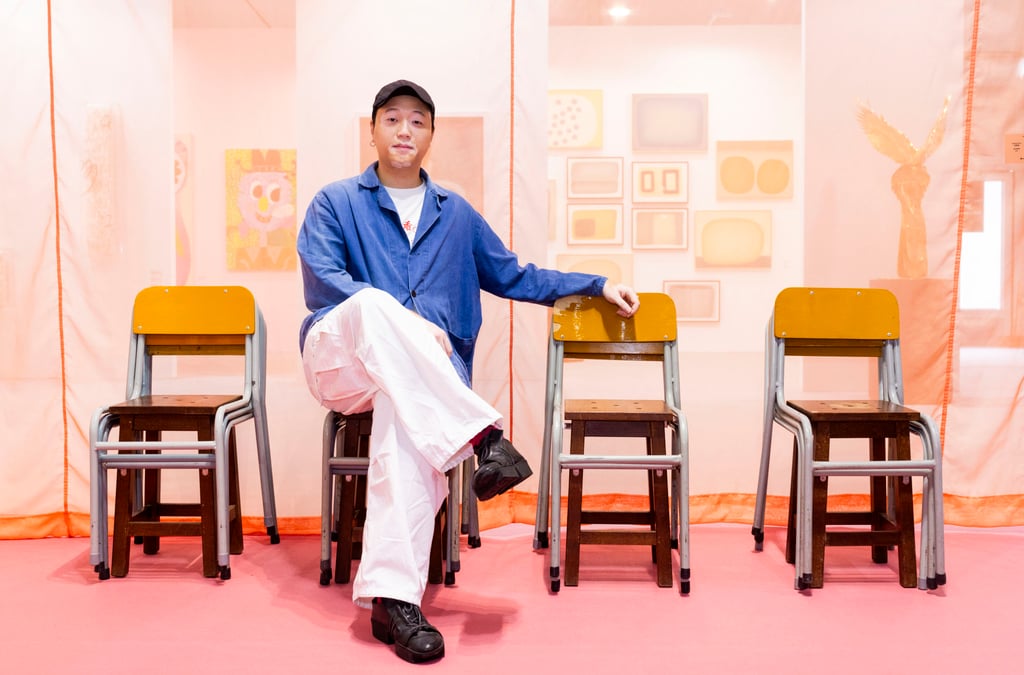 Hong Kong artist OrangeTerry uses everyday objects to evoke memories and emotions. At Art Central, he is using chairs to express his feelings towards his home city. Hong Kong artist OrangeTerry uses everyday objects to evoke memories and emotions. At Art Central, he is using chairs to express his feelings towards his home city.