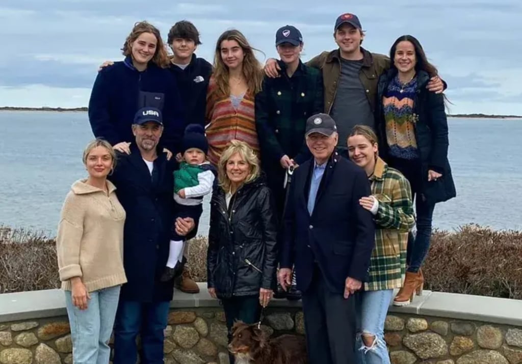 Joe Biden has four children and seven grandchildren in total. Photo: @naomibiden/Instagram Joe Biden has four children and seven grandchildren in total. Photo: @naomibiden/Instagram