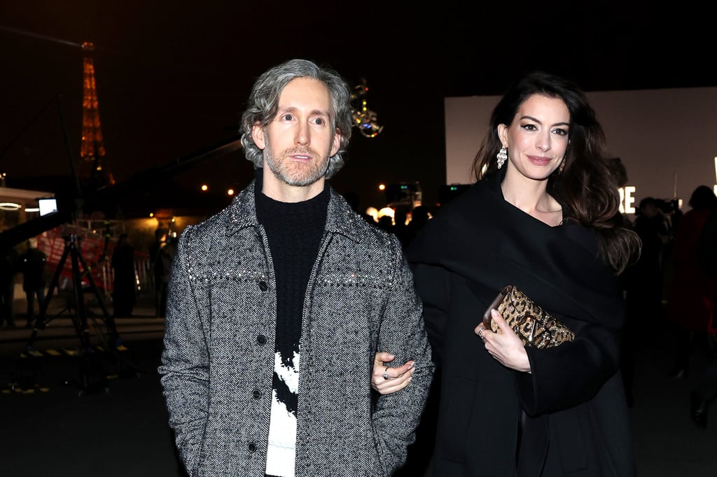Adam Shulman and Anne Hathaway in 2023; Hathaway said she knew he was the love of her life the moment she met him. Photo: Getty Images Adam Shulman and Anne Hathaway in 2023; Hathaway said she knew he was the love of her life the moment she met him. Photo: Getty Images
