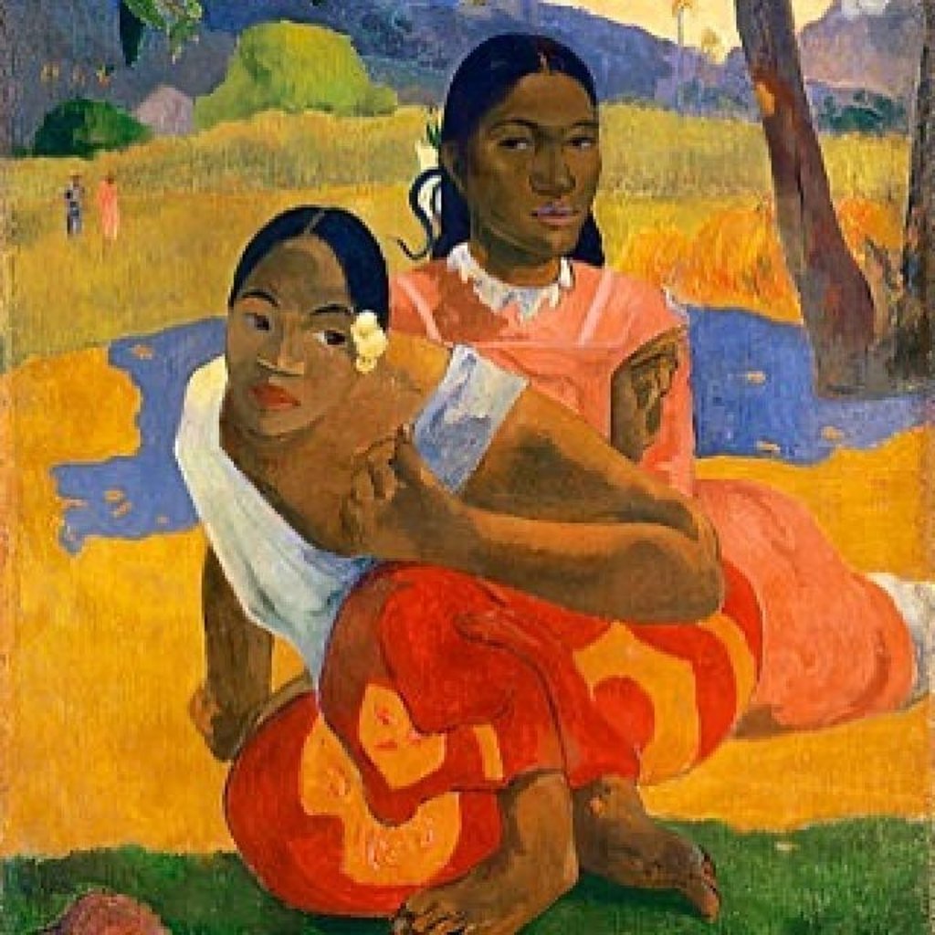 Paul Gauguin’s painting When Will You Marry? from 1892. Photo: @galerie_mond_finearts/Instagram Paul Gauguin’s painting When Will You Marry? from 1892. Photo: @galerie_mond_finearts/Instagram