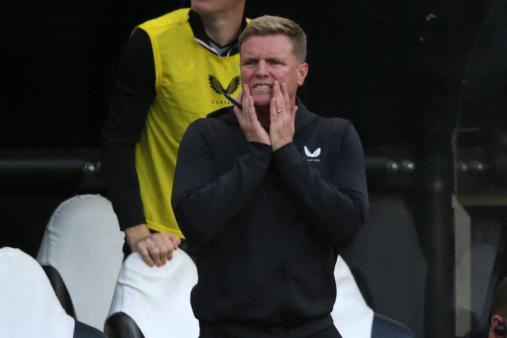With 10 games to go, Eddie Howe’s team’s season is essentially over. Photo: AFP