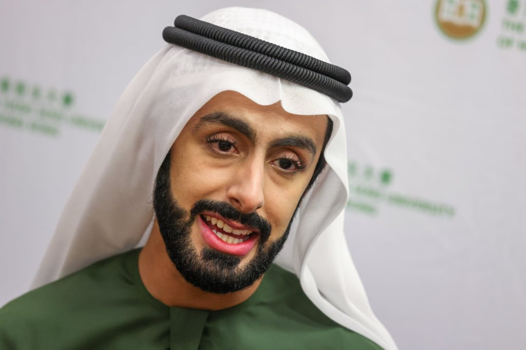 Sheikh Ali Rashed Ali Saeed Al Maktoum was in Hong Kong making high-profile appearances over the past week. Photo: Yik Yeung-man Sheikh Ali Rashed Ali Saeed Al Maktoum was in Hong Kong making high-profile appearances over the past week. Photo: Yik Yeung-man