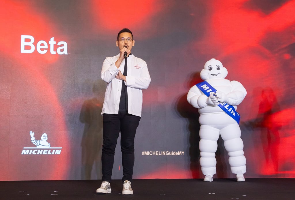 Tham at the unveiling of Malaysia’s Michelin stars in 2023. Photo: Beta Tham at the unveiling of Malaysia’s Michelin stars in 2023. Photo: Beta