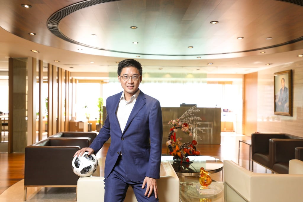 Fok is the third generation of his family to hold a senior FA position after his election unopposed. Photo: Xiaomei Chen