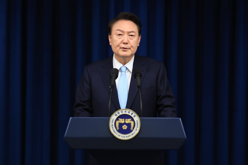 South Korean President Yoon Suk-yeol. Photo: dpa South Korean President Yoon Suk-yeol. Photo: dpa