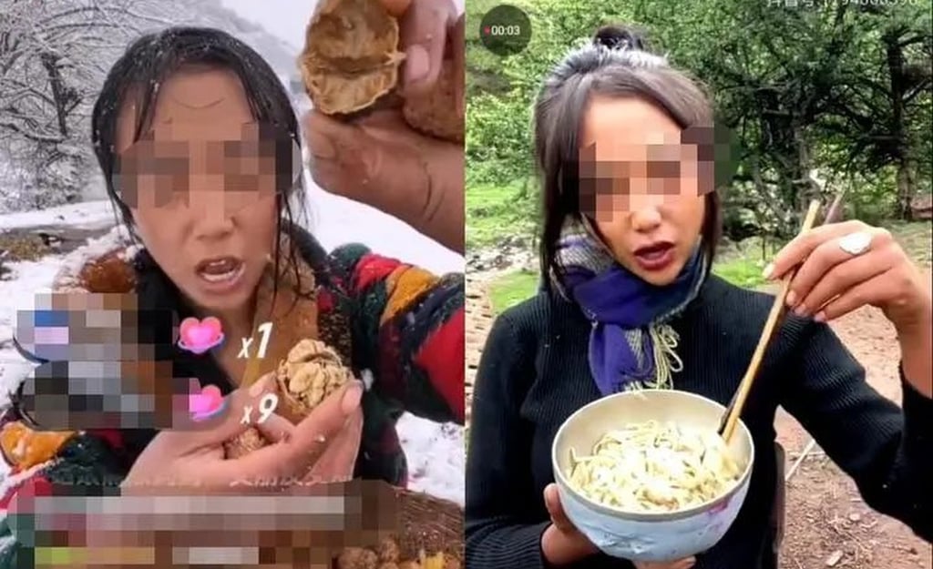 The fake influencers pretended to be ethnic minorities and peddled made-up sob stories to con people. Photo: thepaper.cn The fake influencers pretended to be ethnic minorities and peddled made-up sob stories to con people. Photo: thepaper.cn