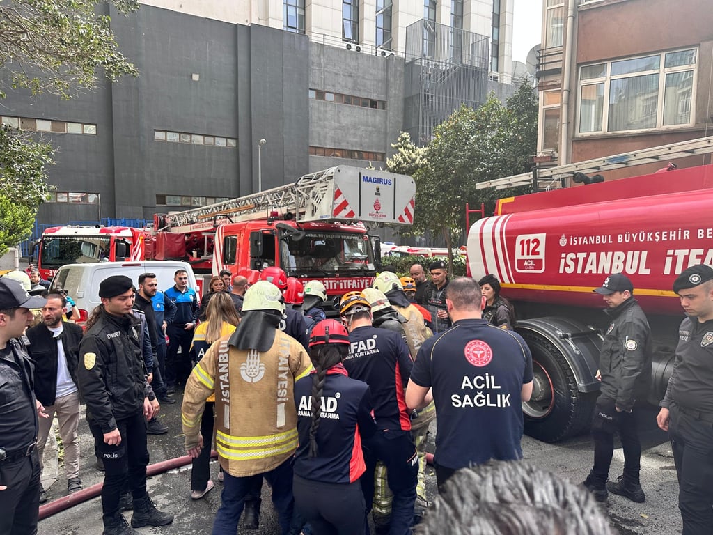 Dozens of people were killed at a nightclub fire in Istanbul. Photo: EPA-EFE/Istanbul Fire Department Dozens of people were killed at a nightclub fire in Istanbul. Photo: EPA-EFE/Istanbul Fire Department