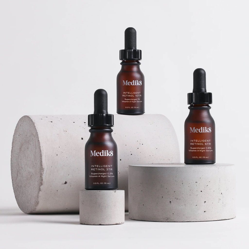 Medik8’s Intelligent Retinol serum contains squalane to increase the skin’s hydration while the active ingredient goes to work. Photo: Handout