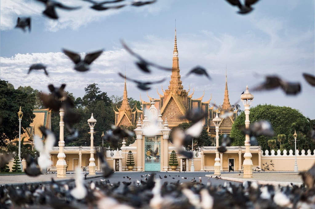 Phnom Penh’s Royal Palace. Photo: Chris Dwyer