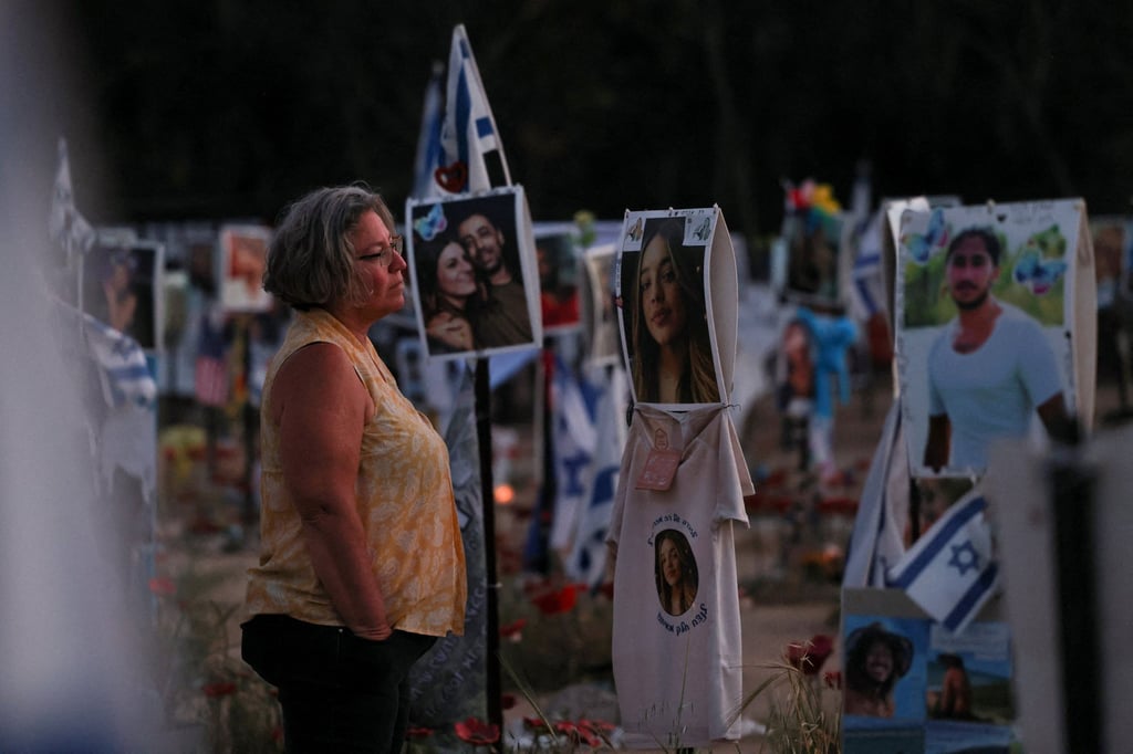 The site of the Nova festival, where people were killed and kidnapped during the October 7 attack by Hamas gunmen. Photo: Reuters The site of the Nova festival, where people were killed and kidnapped during the October 7 attack by Hamas gunmen. Photo: Reuters