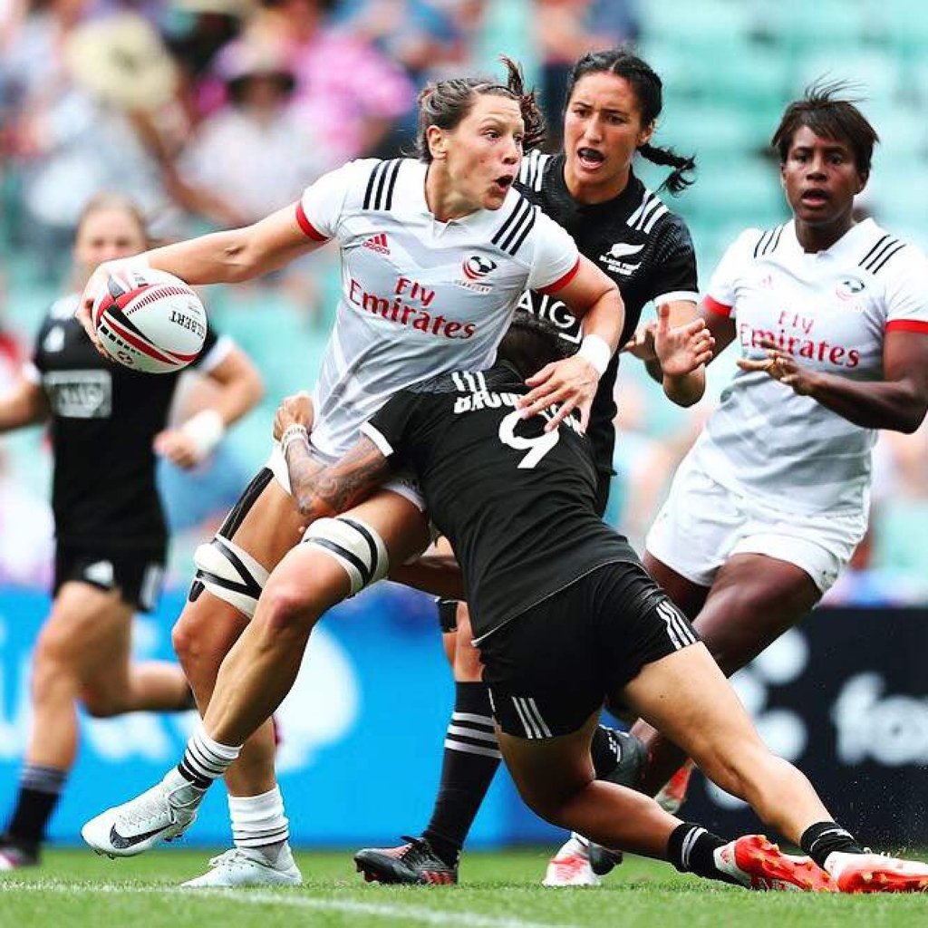 Gustaitis led the USA to the quarter-finals of the Tokyo Olympics in 2021. Photo: World Rugby