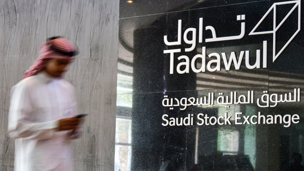 The Saudi stock exchange or Tadawul is home to the world’s biggest oil company Saudi Aramco. Photo: AFP