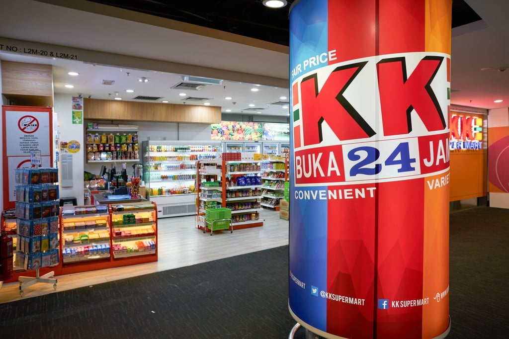 A KK Super Mart convenience store in Malaysia. The company said it was sent the offending socks by its supplier and had not agreed to stock them. Photo: Shutterstock A KK Super Mart convenience store in Malaysia. The company said it was sent the offending socks by its supplier and had not agreed to stock them. Photo: Shutterstock