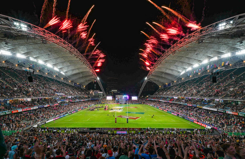 Hong Kong’s leader has cited the increased turnout for events such as the Sevens as a sign of the city’s vibrant economy. Photo: Eugene Lee