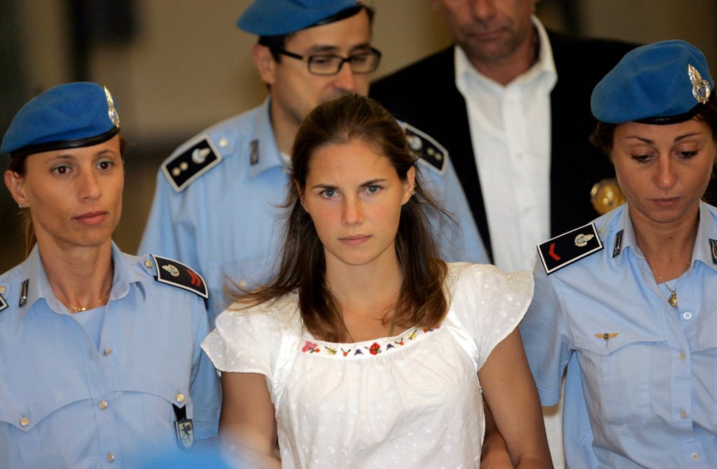 Amanda Knox in 2008; she was initially convicted of her roommate’s murder, but the conviction was later quashed. Photo: AP