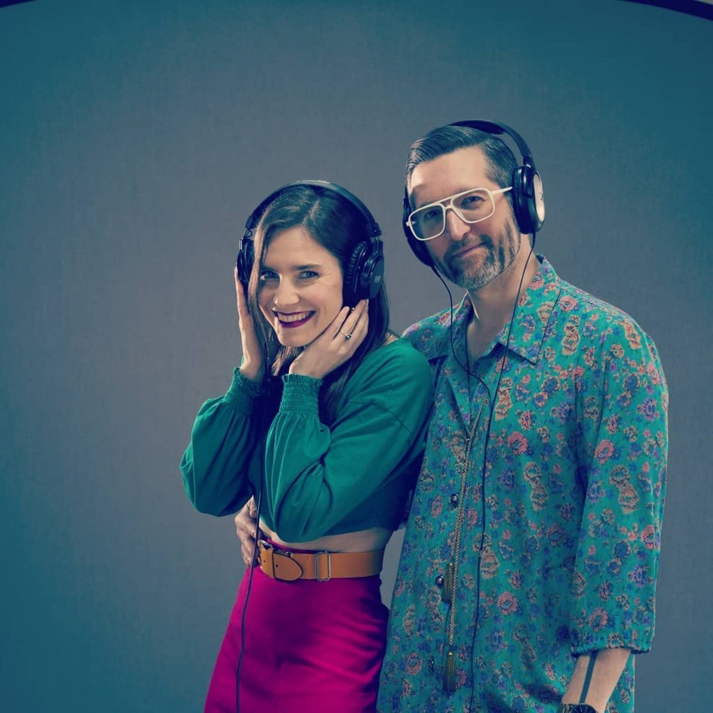 Amanda Knox is a podcast host alongside her partner Christopher Robinson. Photo: @amamaknox/Instagram