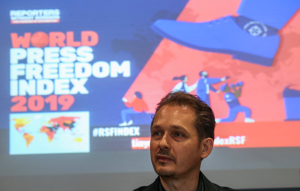 Aleksandra Bielakowska was travelling to the city alongside Cedric Alviani, director of the organisation’s Asia-Pacific bureau. Photo: David Wong