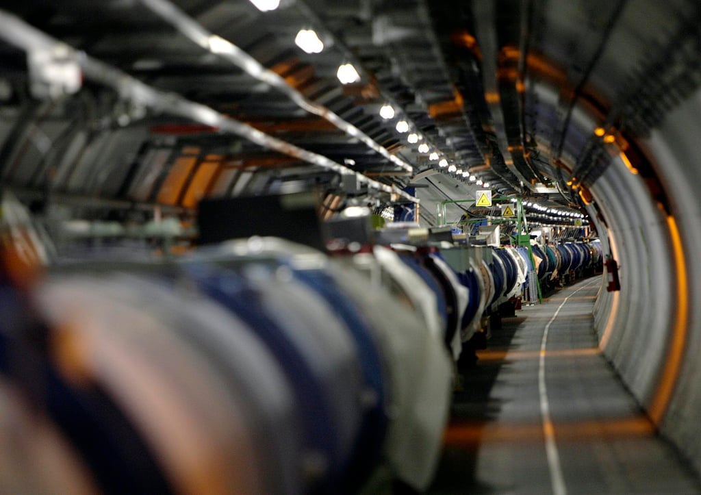 The Large Hadron Collider near Geneva. File photo: AP The Large Hadron Collider near Geneva. File photo: AP