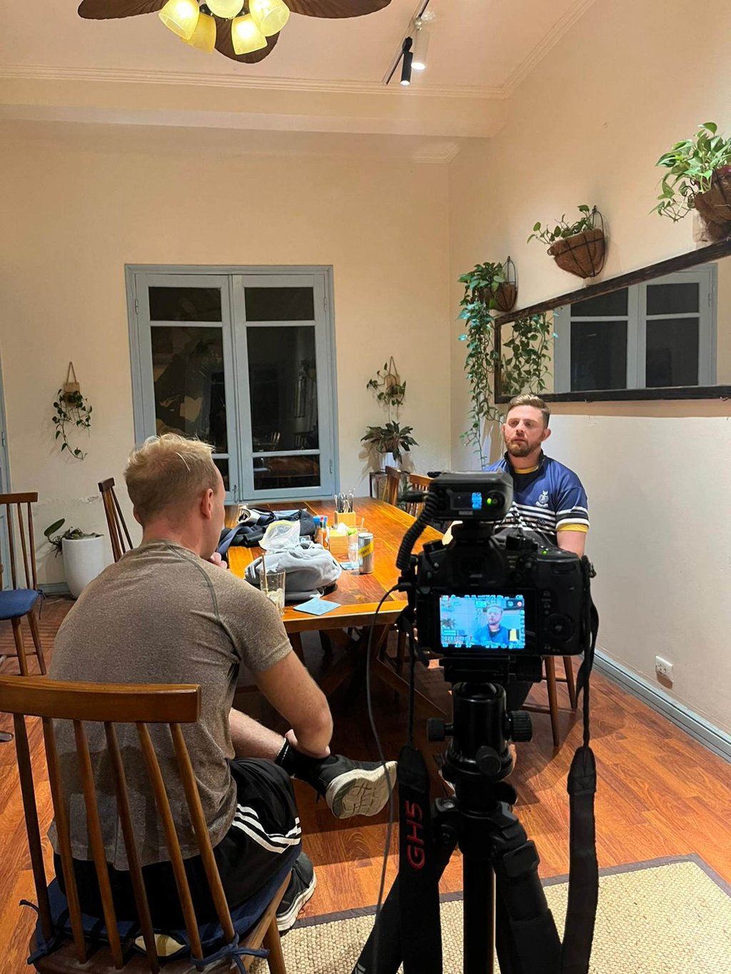 Kenny’s rugby documentary is now in post-production. Photo: Handout