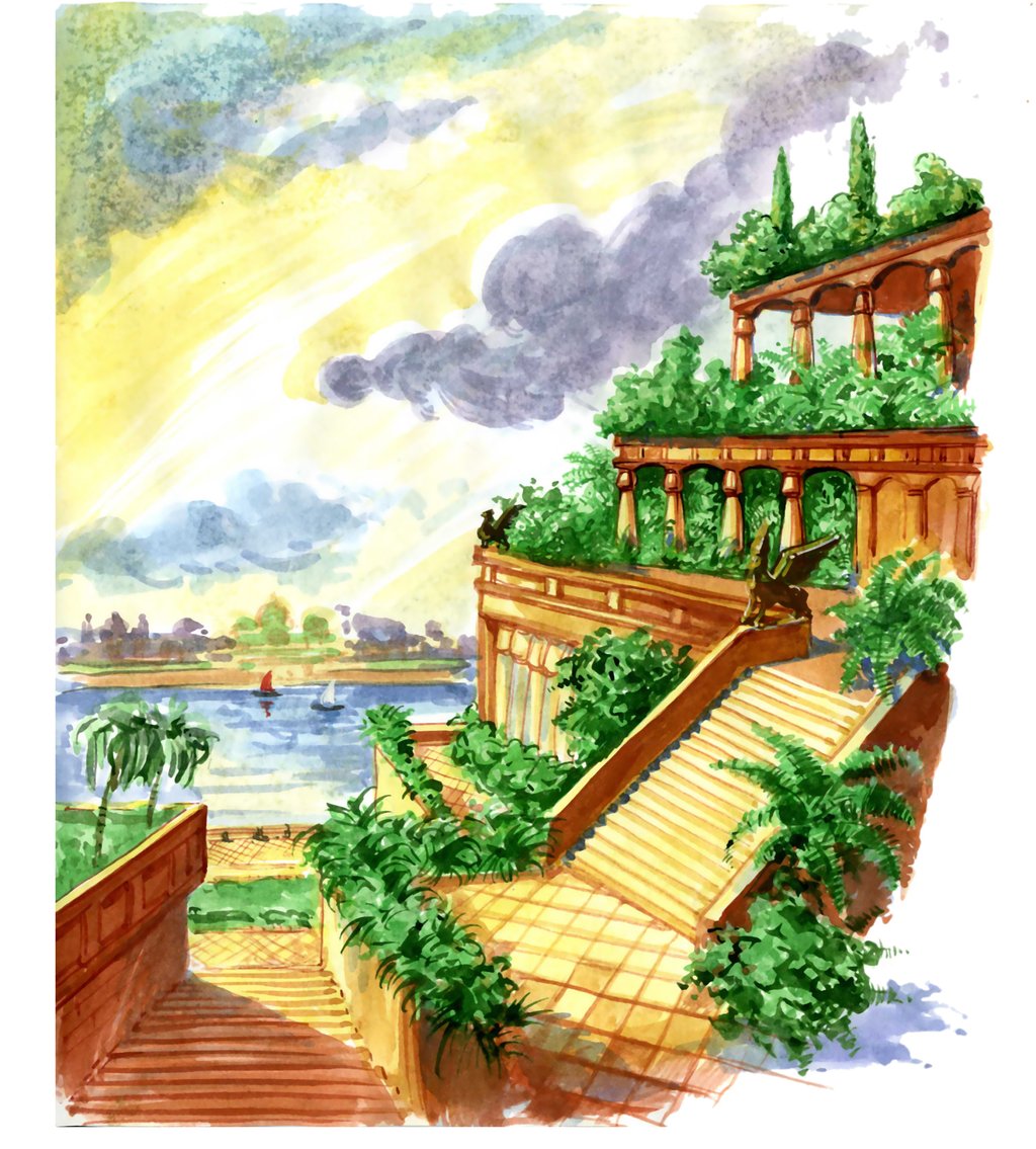 The Hanging Gardens of Babylon were one of the Seven Wonders of the Ancient World listed by Hellenic culture. Photo: Shutterstock The Hanging Gardens of Babylon were one of the Seven Wonders of the Ancient World listed by Hellenic culture. Photo: Shutterstock
