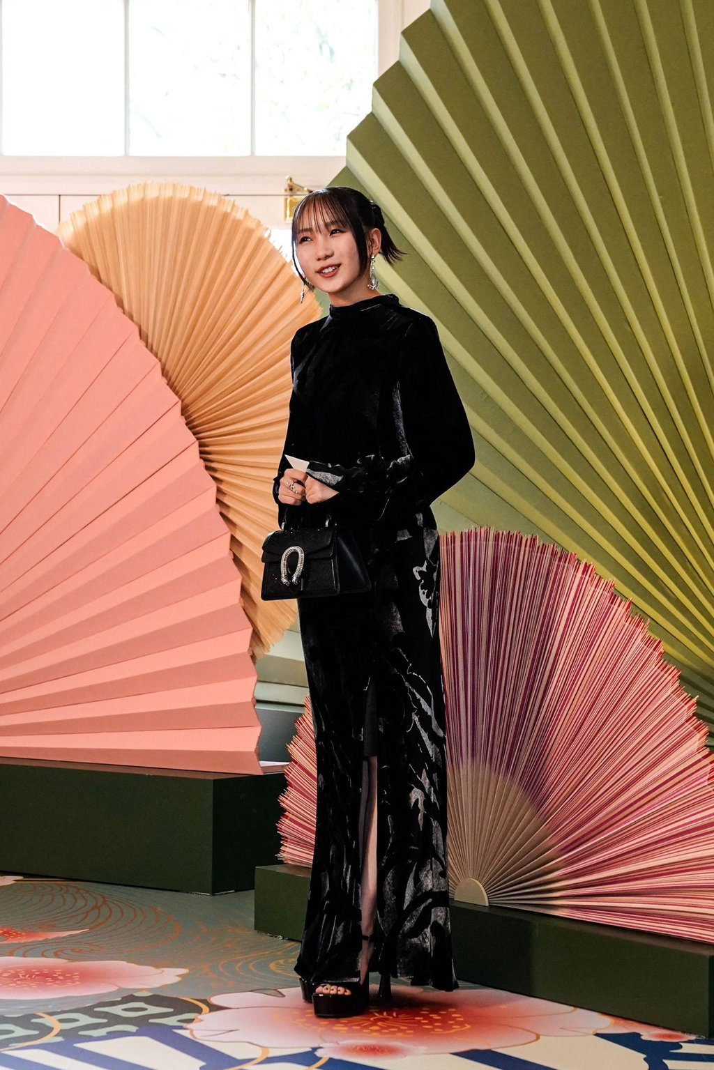 Lilas Ikuta, vocalist of the Japanese pop duo Yoasobi, arrives for a state dinner in honour of Japanese Prime Minister Fumio Kishida at the White House on April 10. Photo: AFP Lilas Ikuta, vocalist of the Japanese pop duo Yoasobi, arrives for a state dinner in honour of Japanese Prime Minister Fumio Kishida at the White House on April 10. Photo: AFP