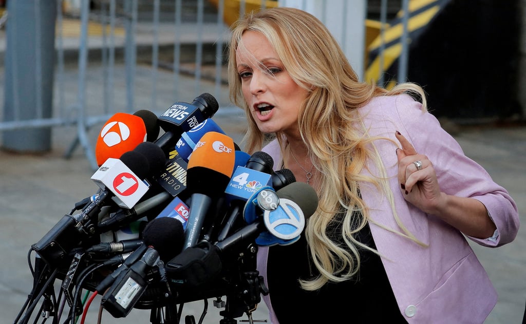 Former porn star Stephanie Clifford, also known as Stormy Daniels,. Photo: Reuters Former porn star Stephanie Clifford, also known as Stormy Daniels,. Photo: Reuters