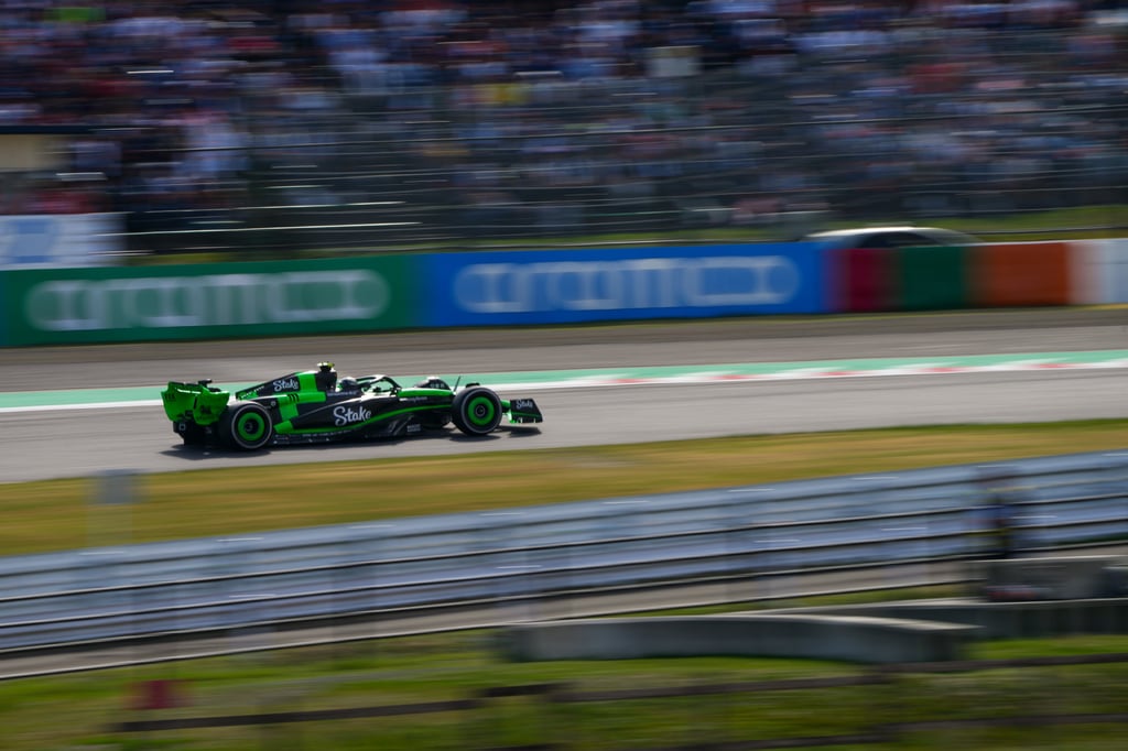 Zhou Guanyu in action during this month’s Japanese Grand Prix at Suzuka Circuit. Photo: Xinhua Zhou Guanyu in action during this month’s Japanese Grand Prix at Suzuka Circuit. Photo: Xinhua